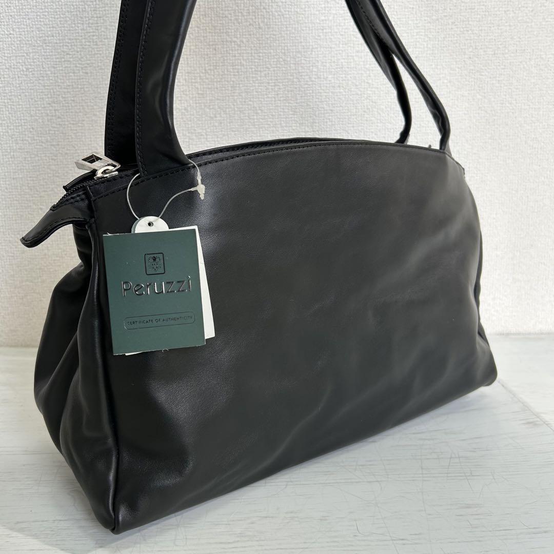 新品 フィレンツェ製 ペルッツィ メンズ レディース トートバッグ 本革
