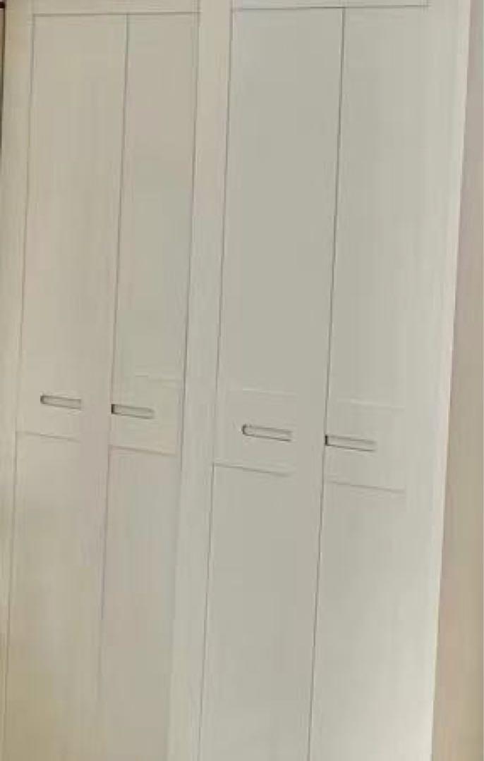収納 洋服タンス 桐 無垢材 完成品 クローゼット 中古品 イギリス風 画像4