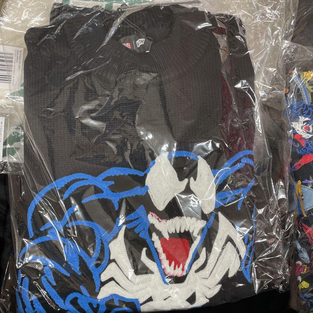 極希少 KITH x MARVEL Venom Lewis Crewneck