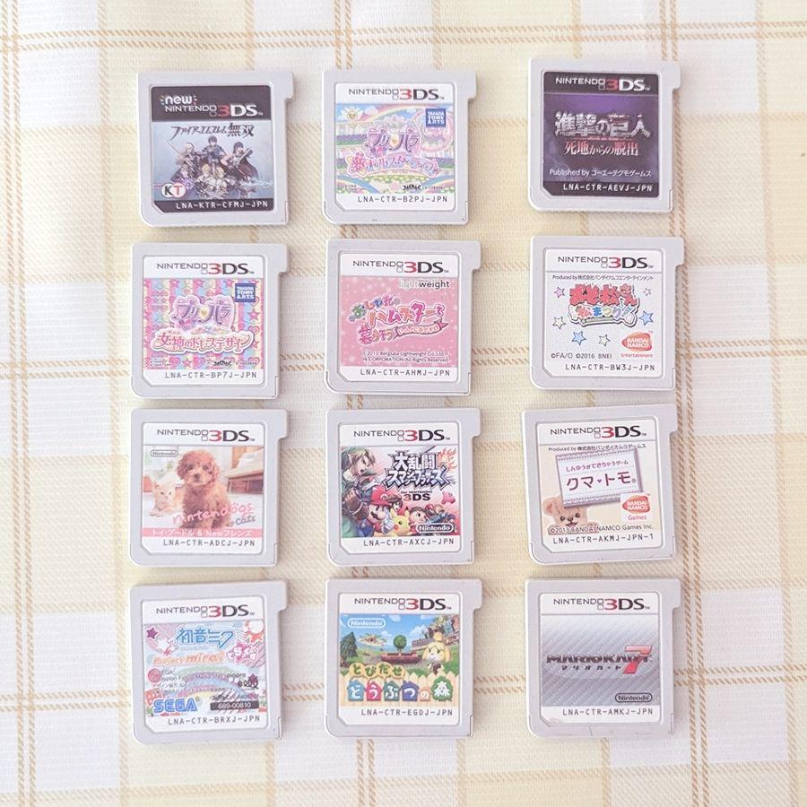 3DS カセット まとめ売り 12点 ニンテンドー3DS ソフト カセット 12点まとめ売り - メルカリ