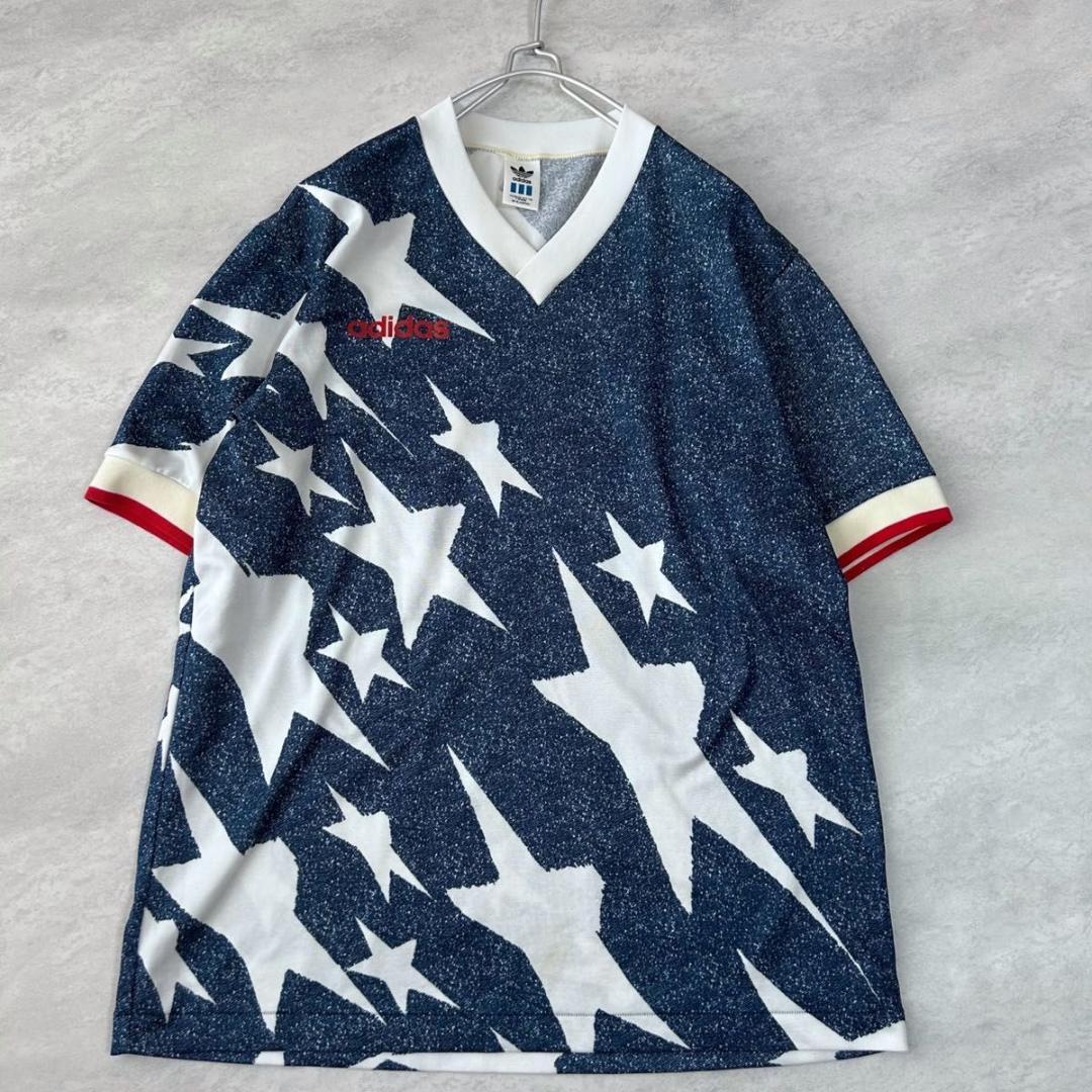 adidas 90s アメリカ代表 デサント社 日本製 アディダス Oサイズ