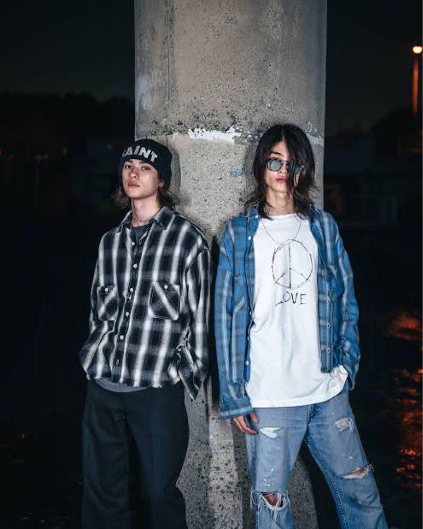 【新品未使用】SAINT Mxxxxxx セントマイケル FRNNL SHIRT
