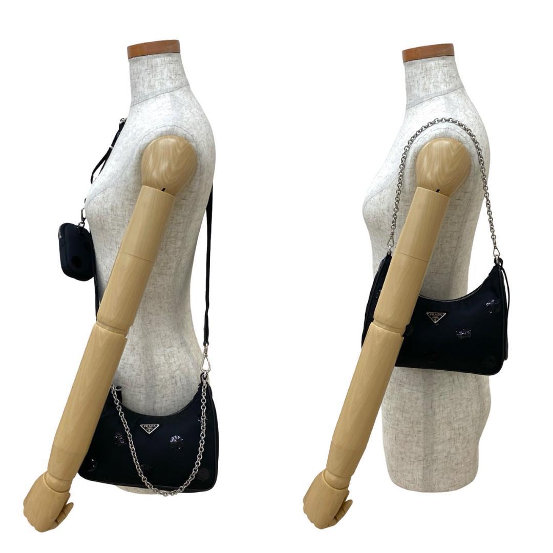 【極美品】プラダ　2way 三角ロゴ ナイロン ハンド ショルダーバッグ 12520525_1.jpg