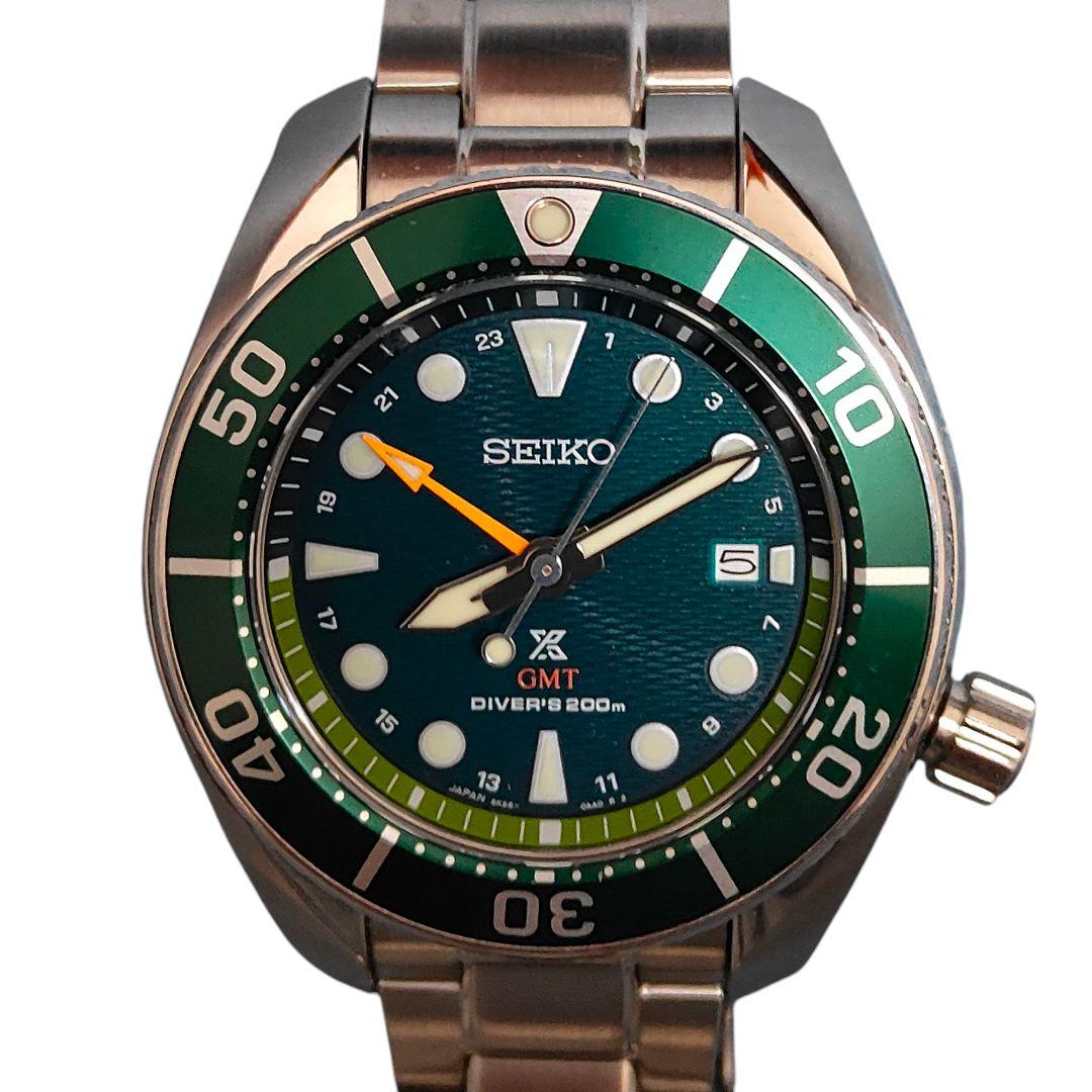 セイコー SEIKO SBPK001 プロスペックスGMT ソーラー
