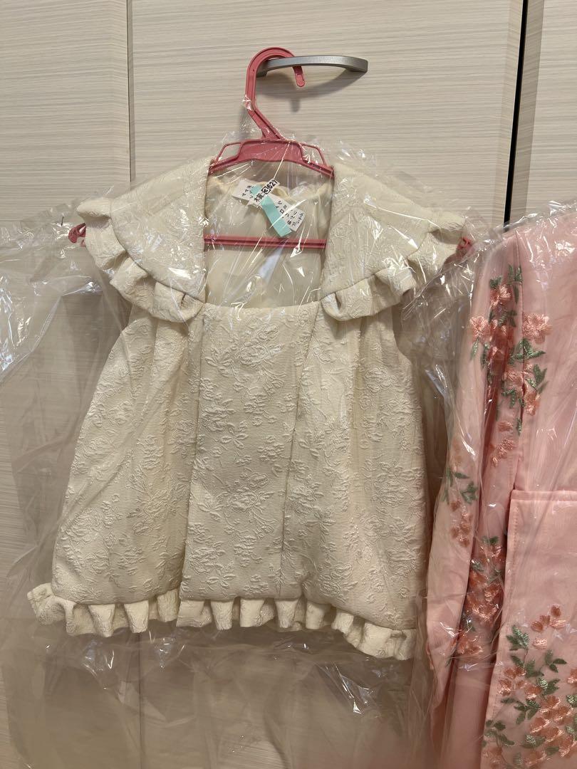 手毬付き♡キャサリンコテージ　100 着物　ワンピース　七五三　3歳