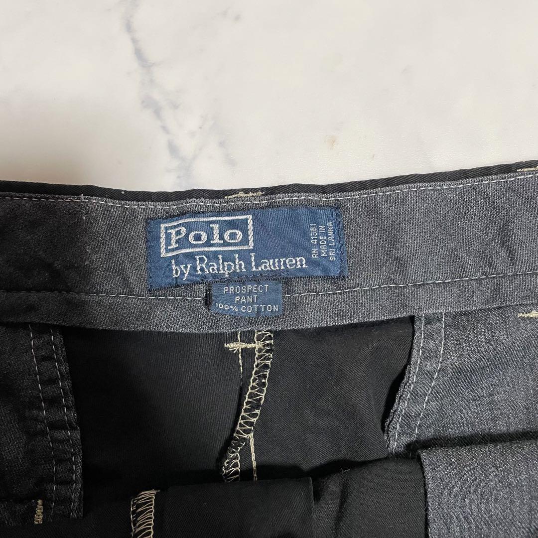 【美品】90s Polo Ralph Lauren チノスラックスパンツW34