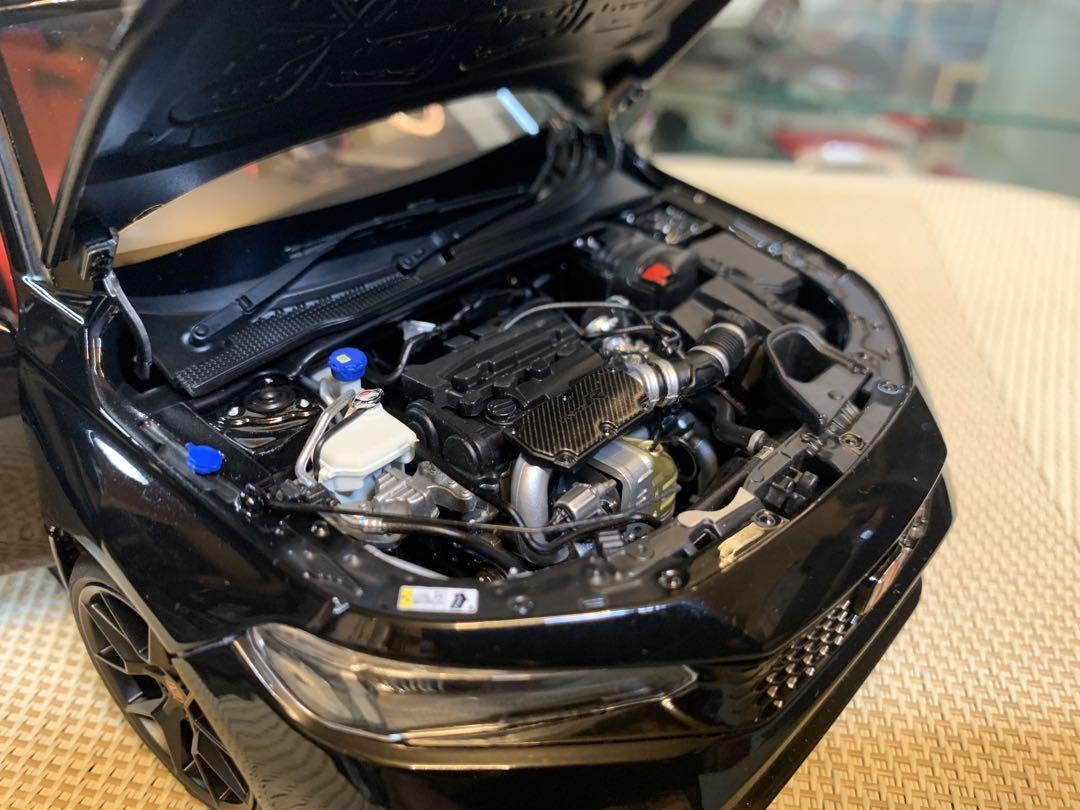 MOTORHELIX 1/18 ホンダシビックtypeR(ブラック)