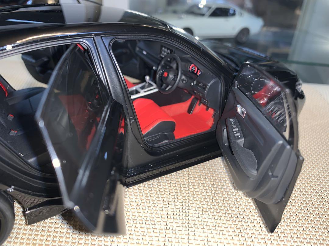MOTORHELIX 1/18 ホンダシビックtypeR(ブラック)