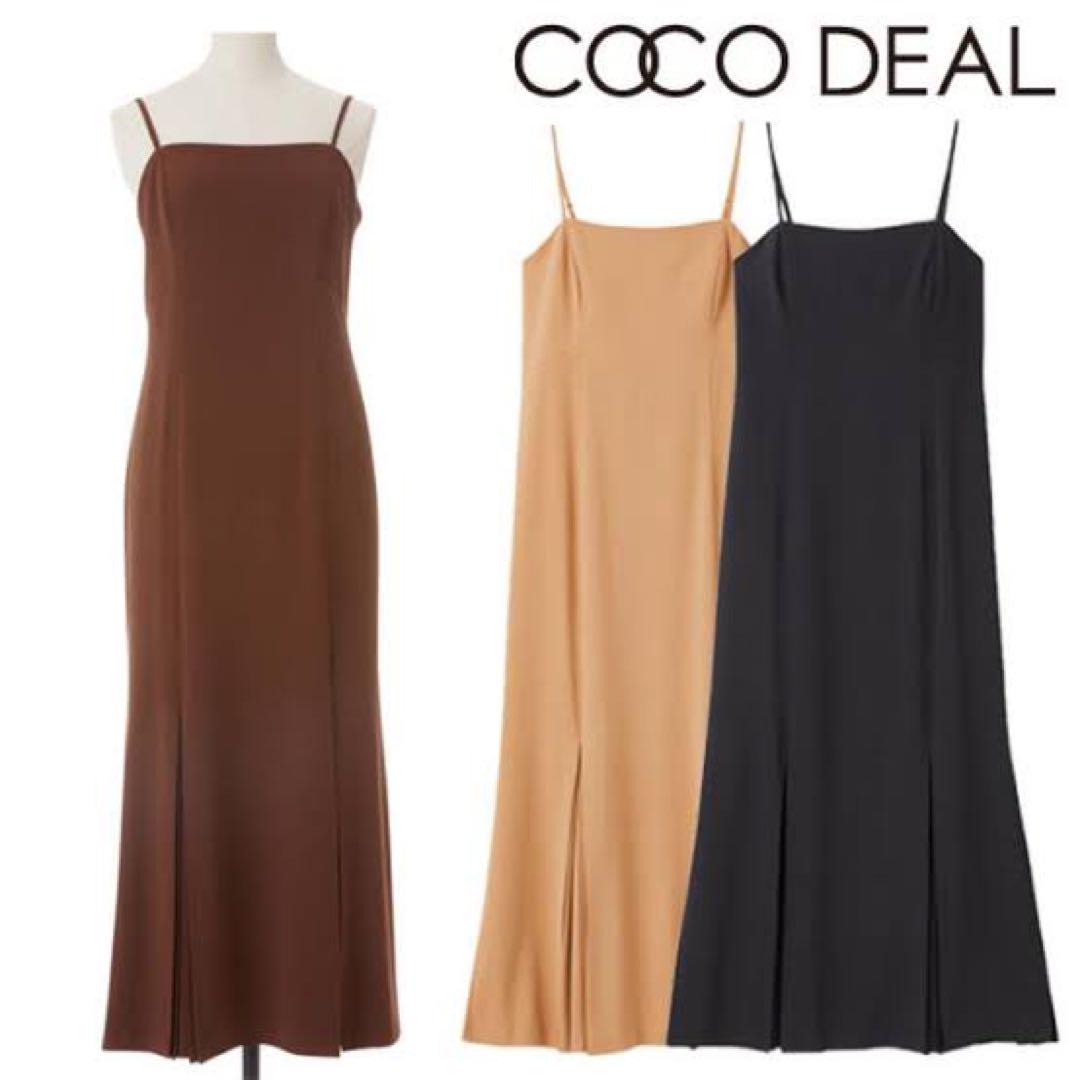 COCO DEAL  タイトマーメイドキャミワンピース