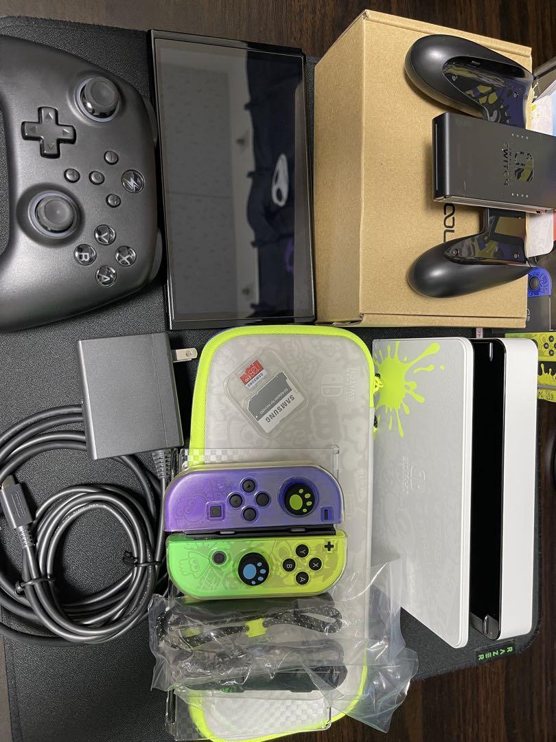 【新品同様】Nintendo Switch有機ELスプラトゥーン3【完品&保証】