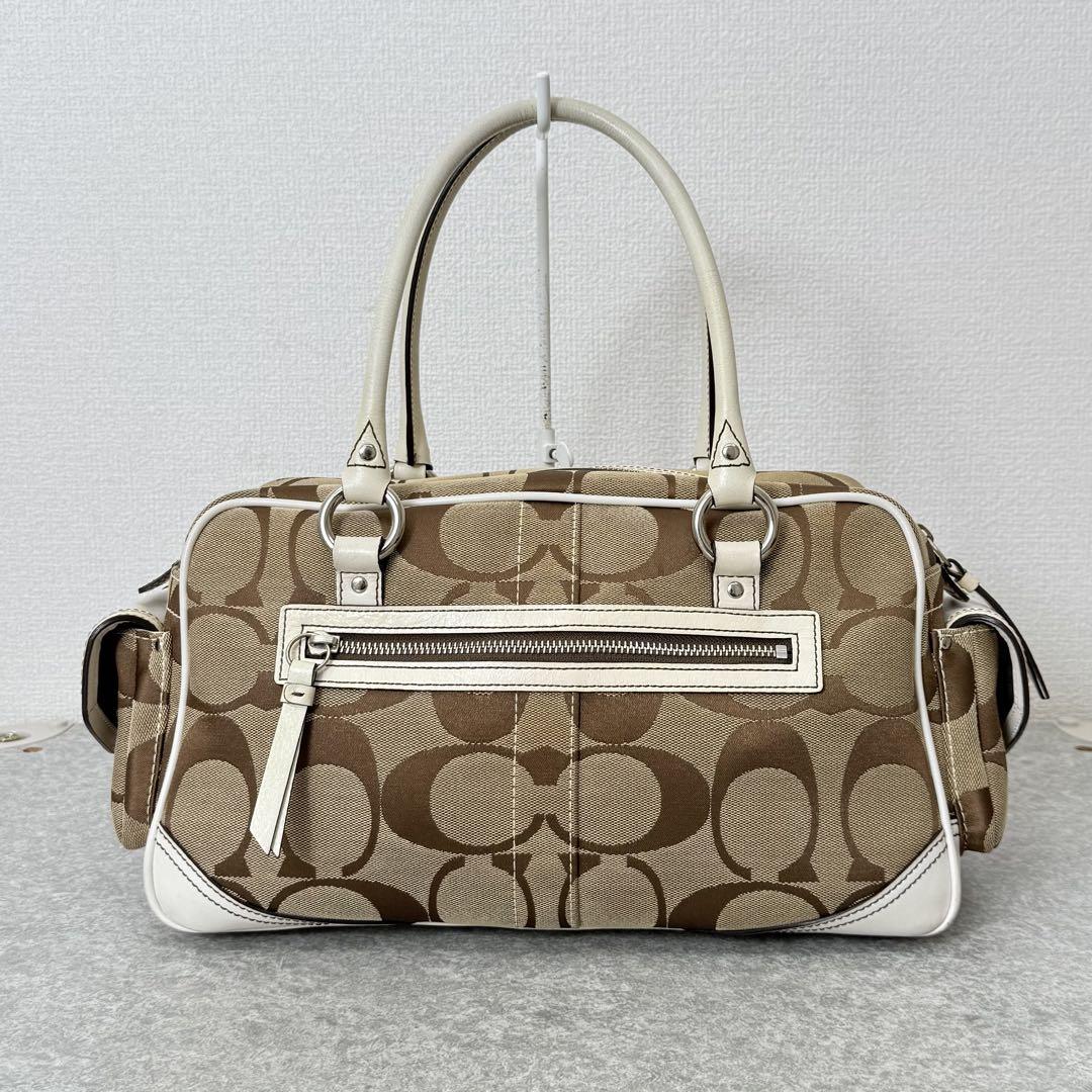 Vintage Coach Gallery Pocket Satchel Bag