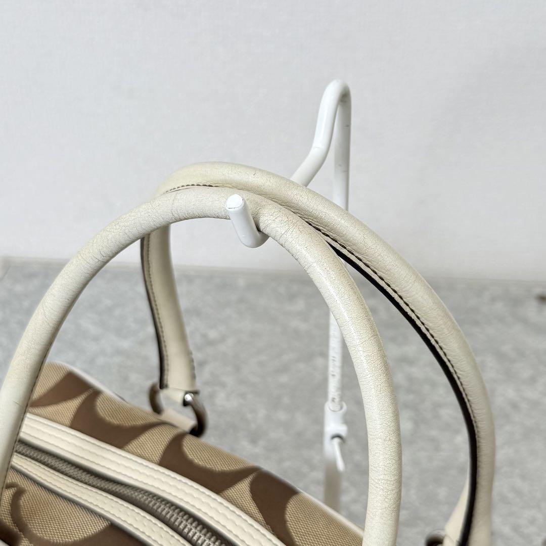 Vintage Coach Gallery Pocket Satchel Bag