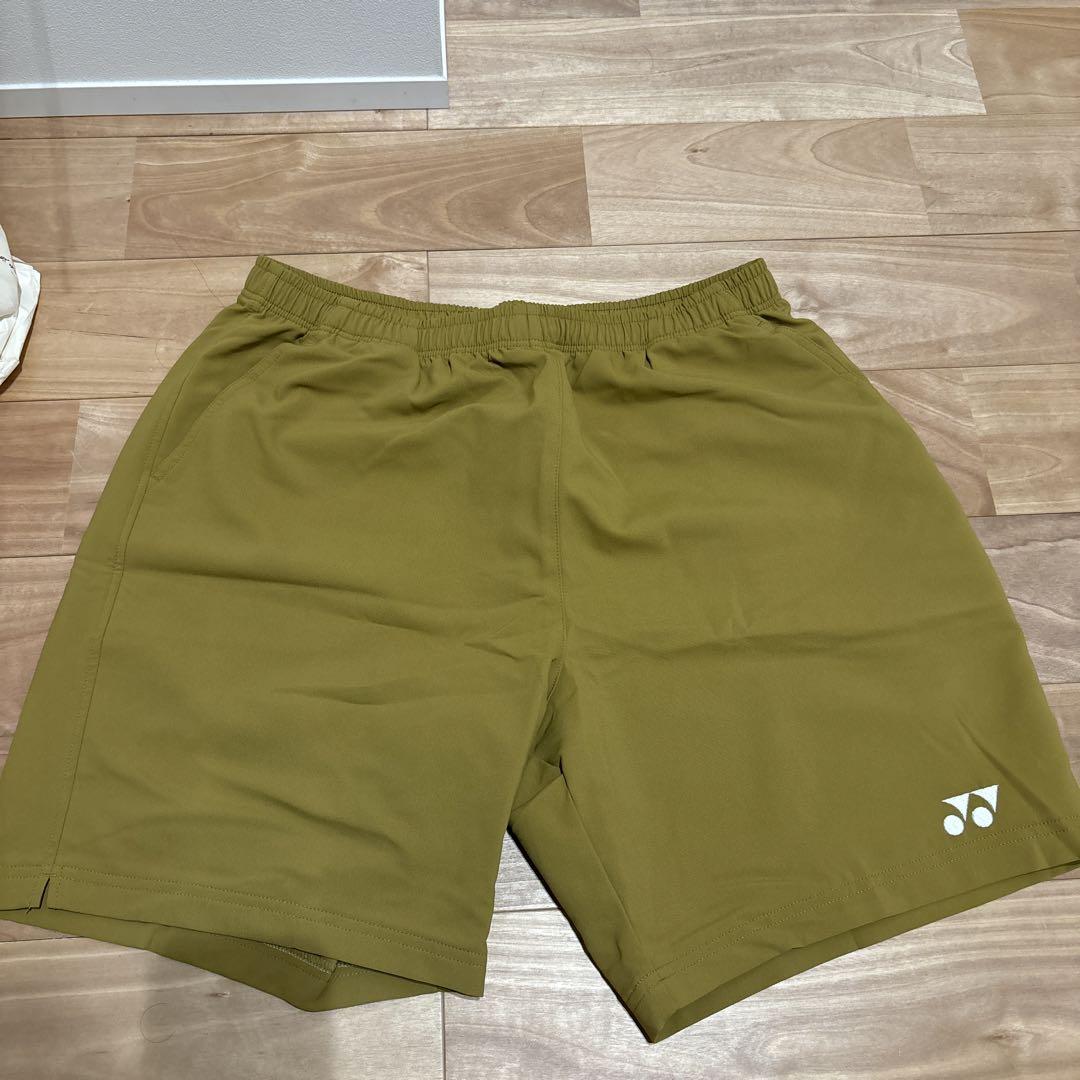 Oサイズ　ハーフパンツ キャメルゴールド　YONEX ハーフパンツ