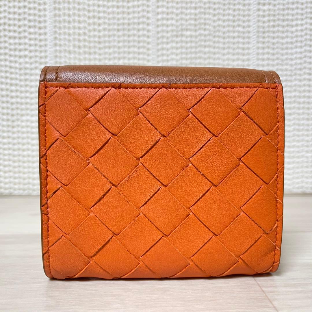 ☆未使用☆ ボッテガヴェネタ イントレチャート コンパクト ウォレット 財布 ☆未使用☆ ボッテガヴェネタ イントレチャート コンパクト ウォレット 財布