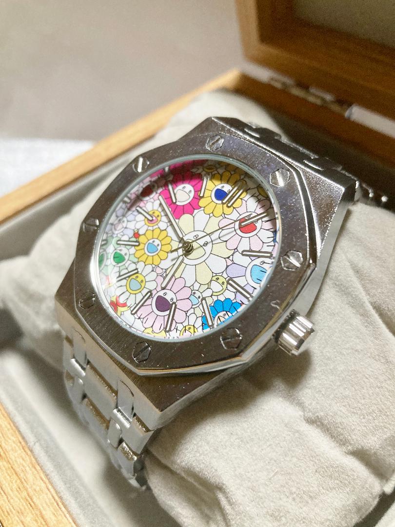 PINTIME★有名デザイナー オマージュモデル★ひまわり★腕時計