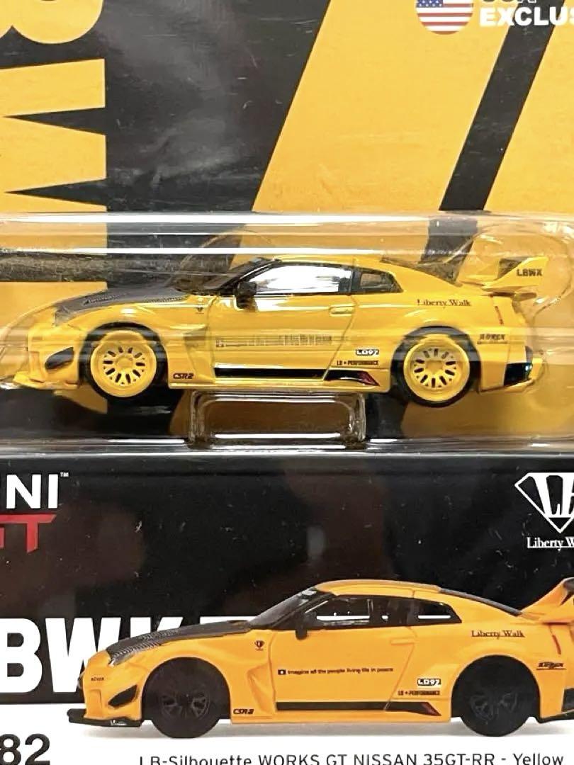 MINIGT LIBERTY WALK 35GT-RR Yellow(チェイス)-日本公式の通販