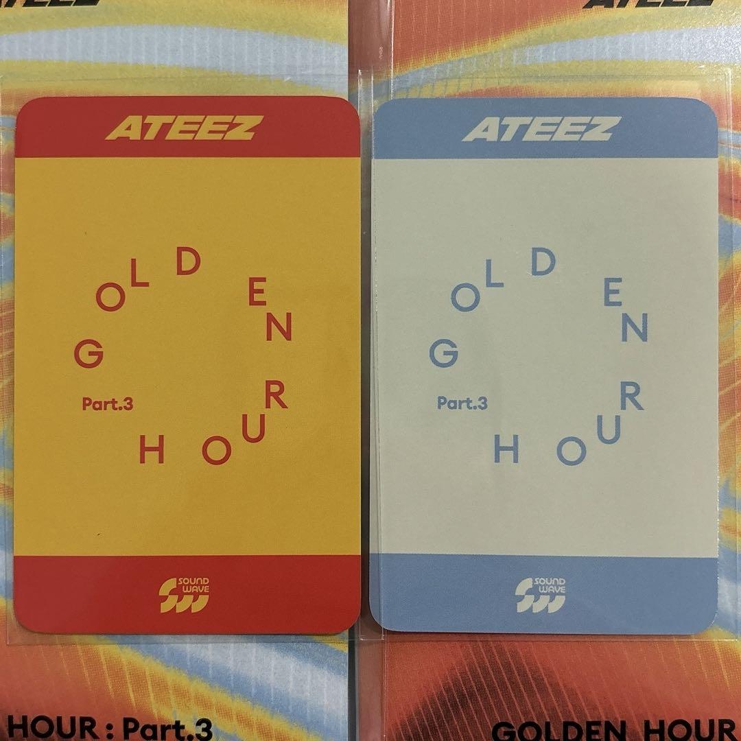 ATEEZ - ATEEZ SOUNDWAVE サイン会 ヨントン 特典トレカ コンプ