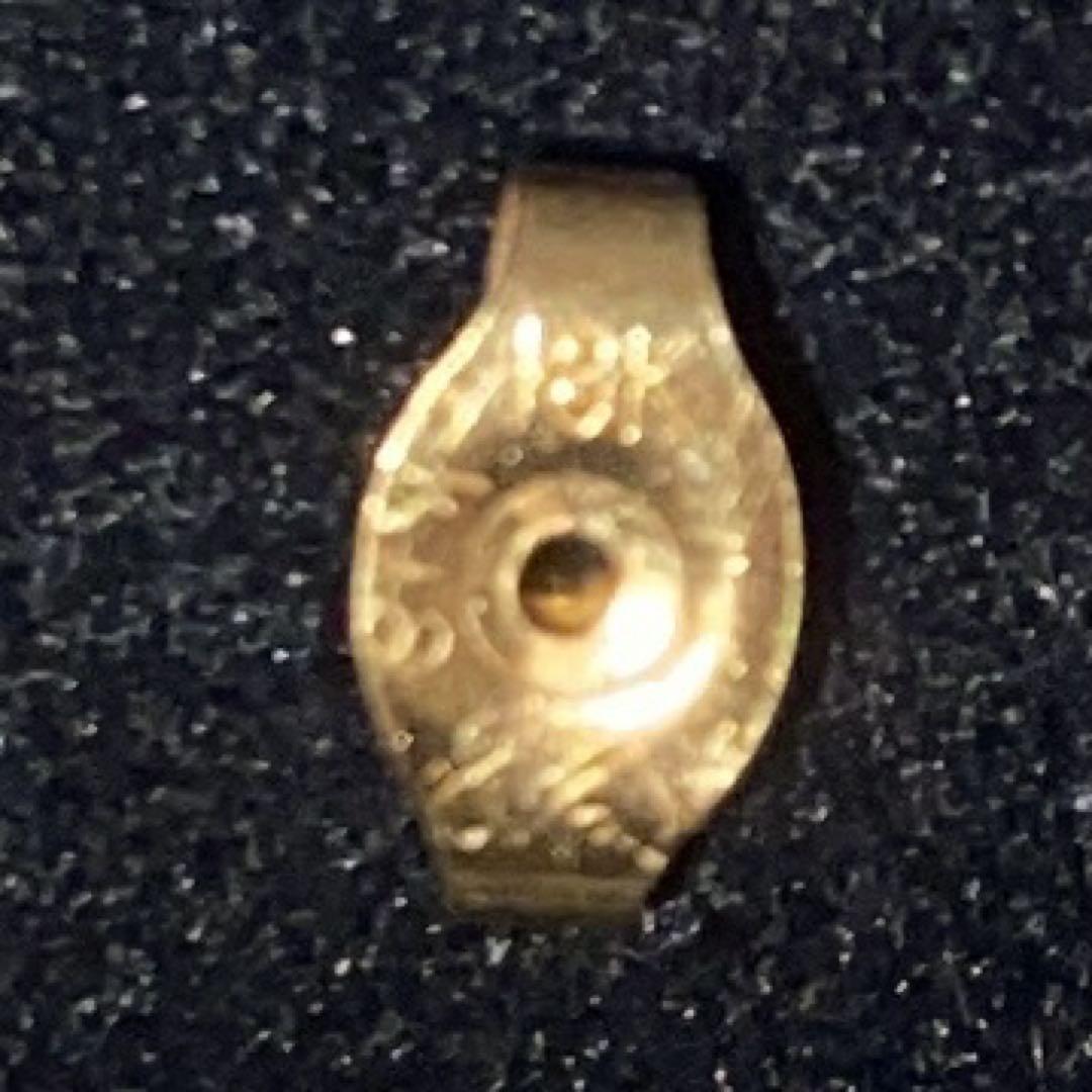 K18 ルビー ピアス 地金多め