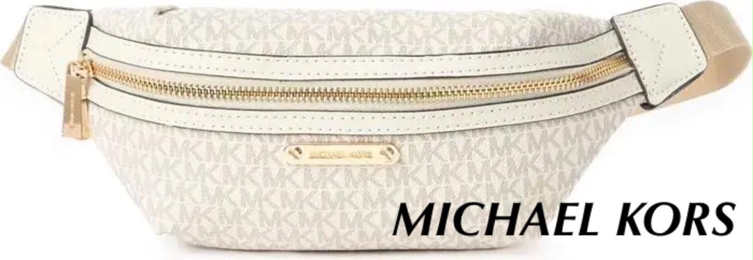 44%割引ホワイト系幸せなふたりに贈る結婚祝い 新品 マイケルコース 【激安】 美品 コーチ COACH ウエストバッグ シグネチャー 01-21112949 ボディバッグ/ウェストバッグ