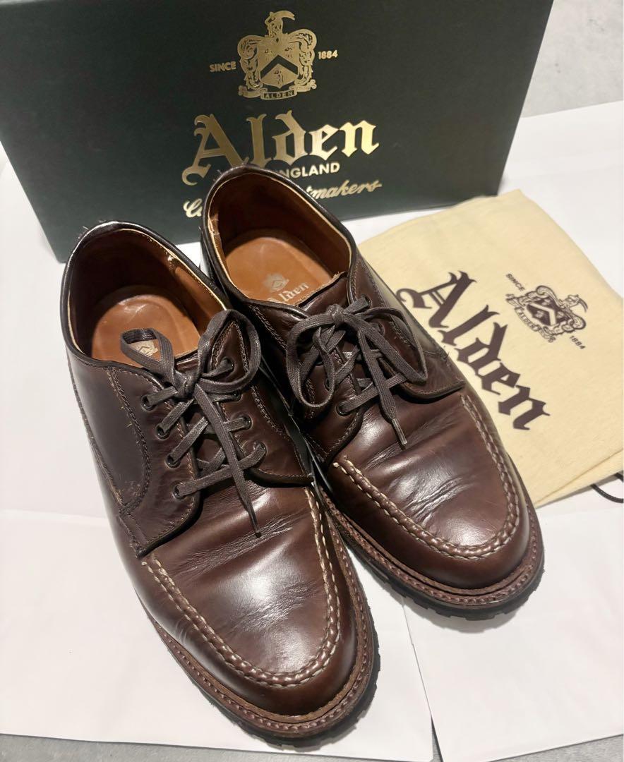 【良品】Aldenオールデン グッドイヤーウェルト製法 ダービシューズ