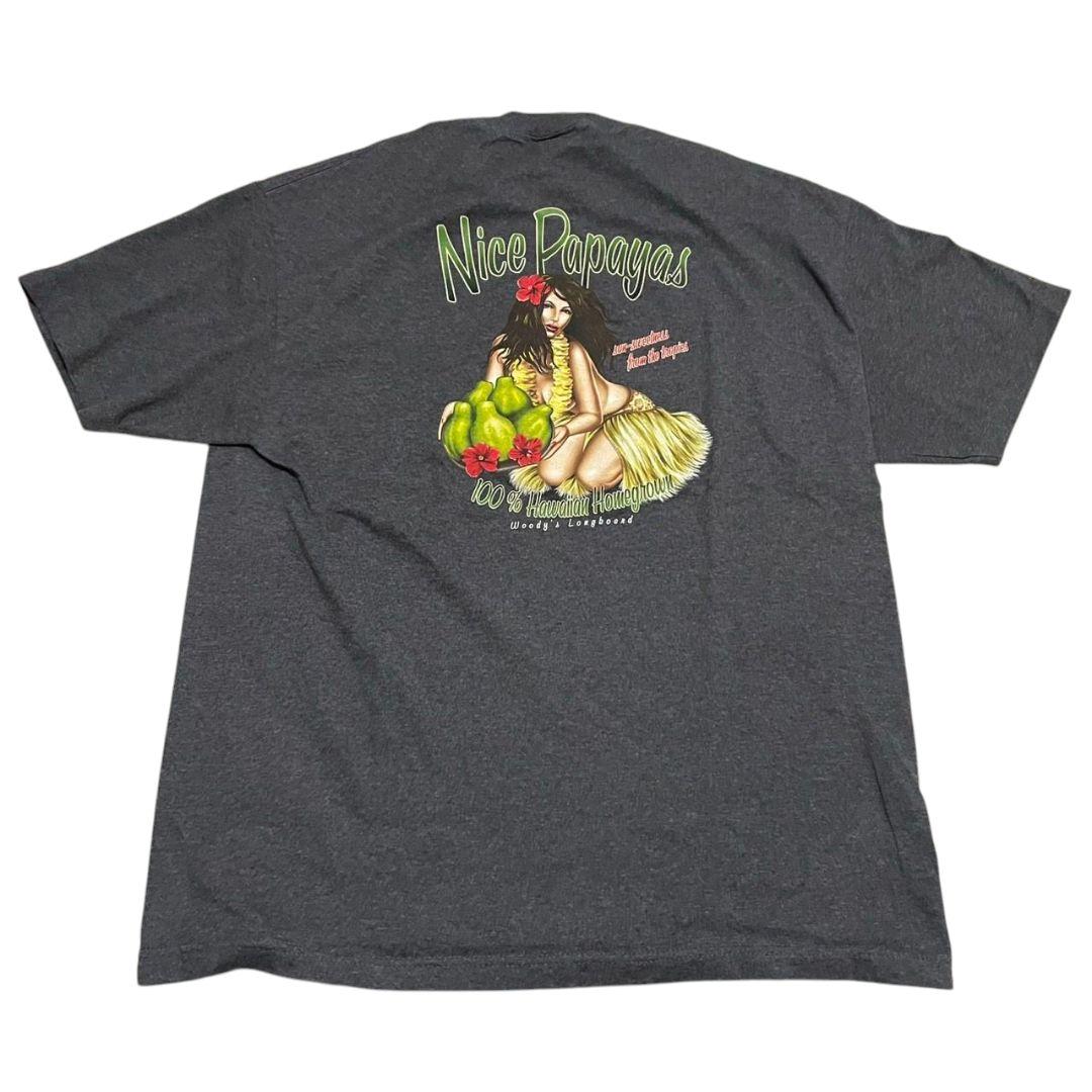 【00S WOODY'S LONGBOARDS Tシャツ セクシーガール】