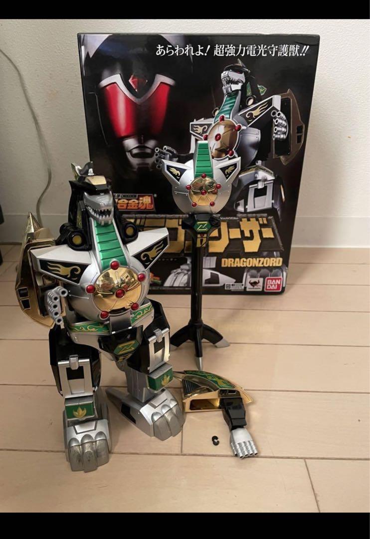 訳あり 超合金魂 ドラゴンシーザー 恐竜戦隊ジュウレンジャー GX