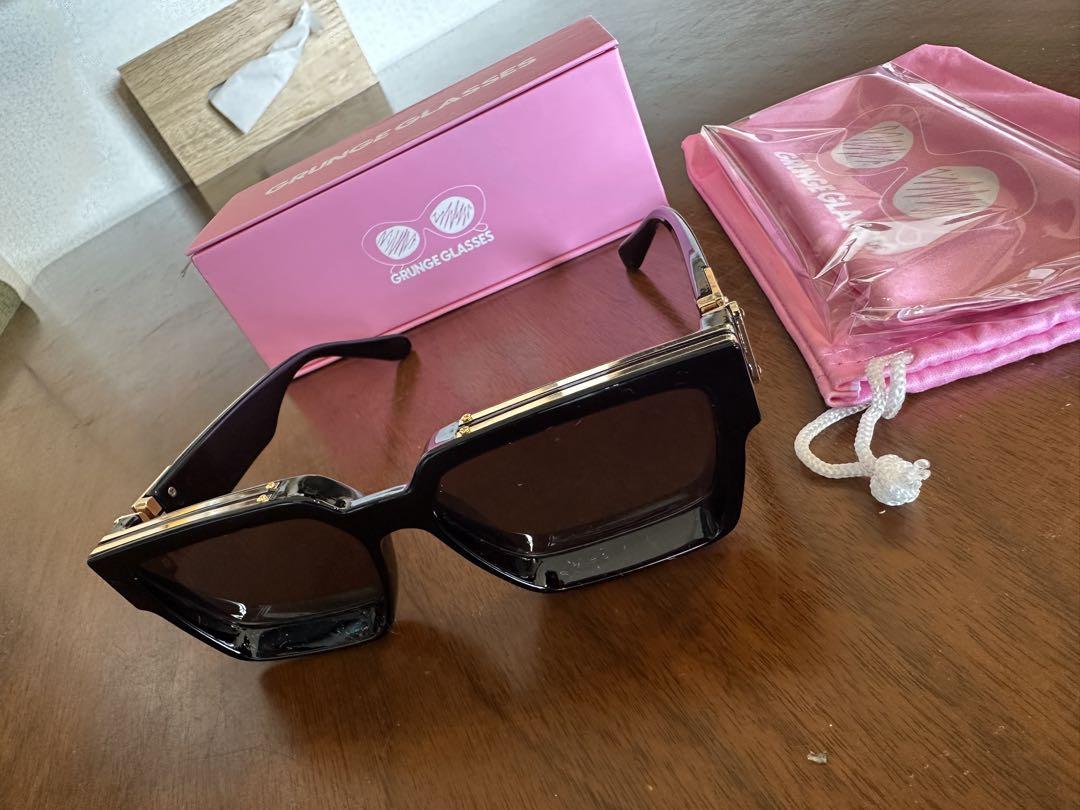 GRUNGE GLASSES サングラス SUITS ブラック 美品