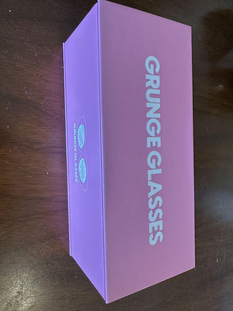 GRUNGE GLASSES サングラス SUITS ブラック 美品
