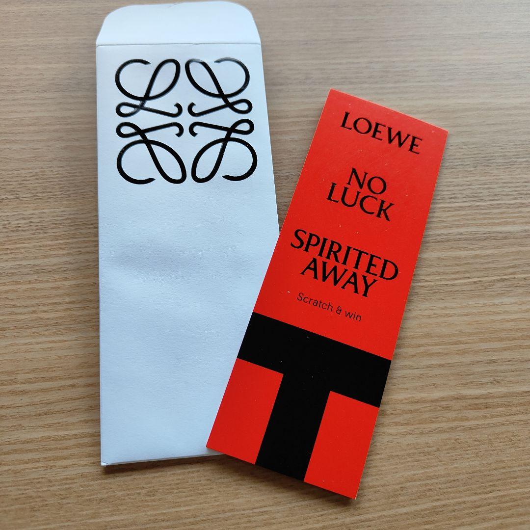 LOEWE SPIRITED AWAY 札 スクラッチ 千と千尋の神隠し - メルカリ
