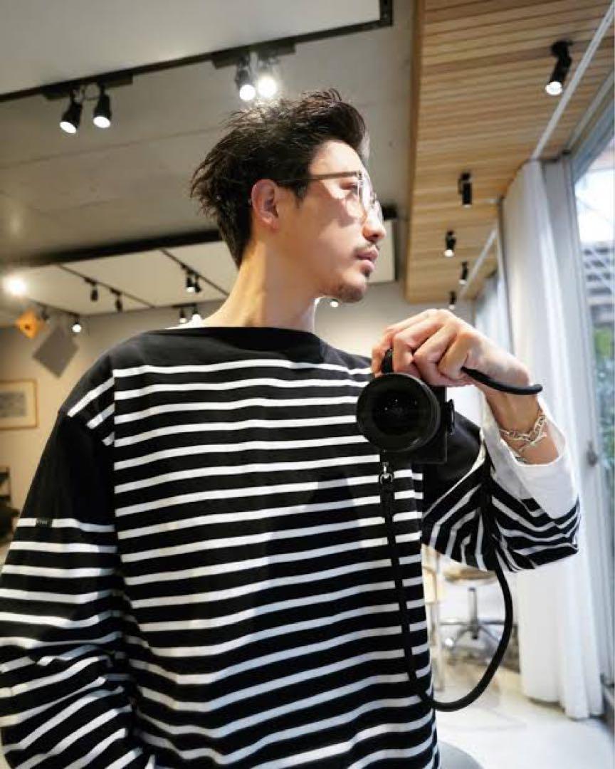美品★OUTIL TORICOT AAST BLACK/WHITE バスクシャツ 美品☆OUTIL TORICOT AAST BLACK/WHITE バスクシャツ - メルカリ