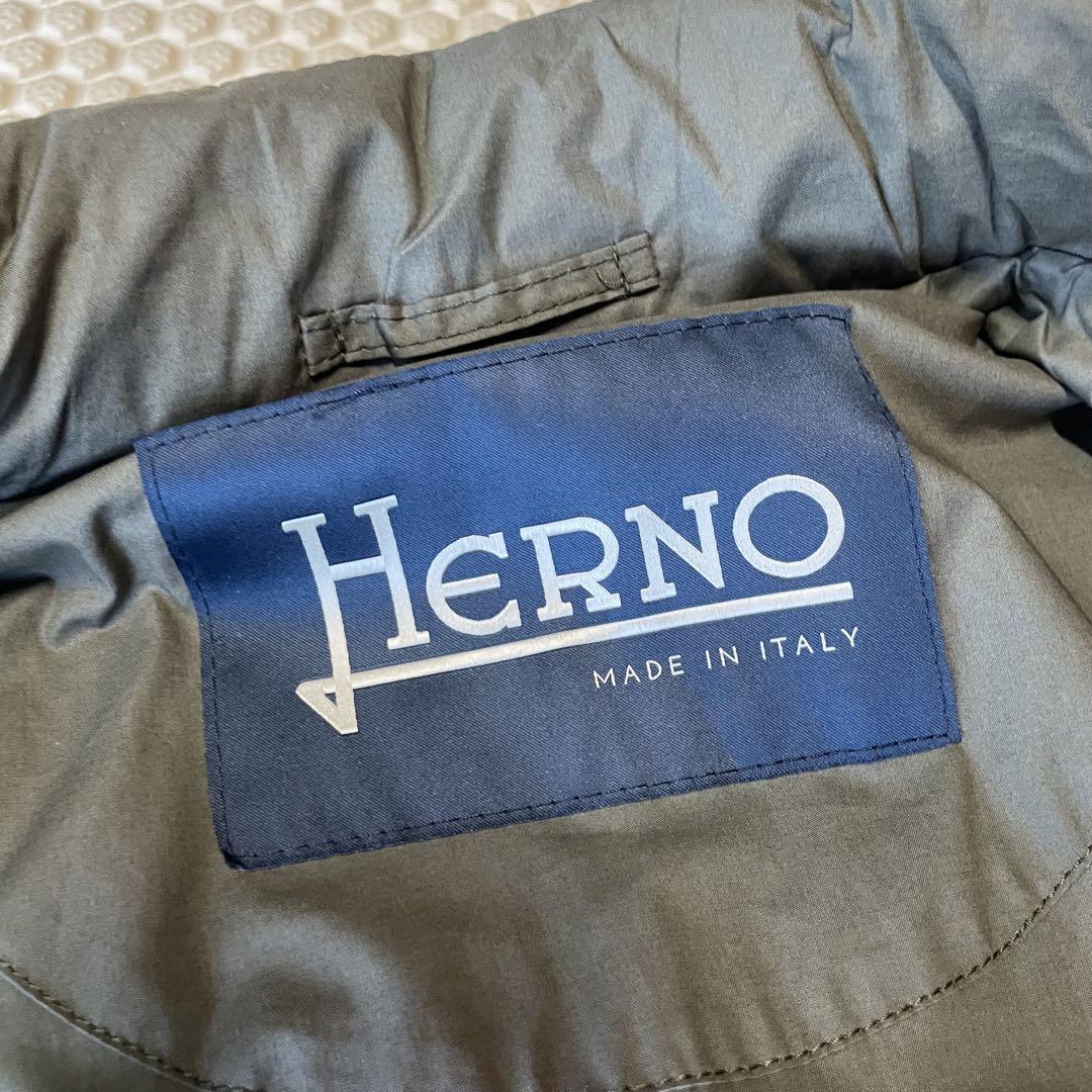 【新品未使用】HERNO ヘルノ　ミリタリージャケット　46