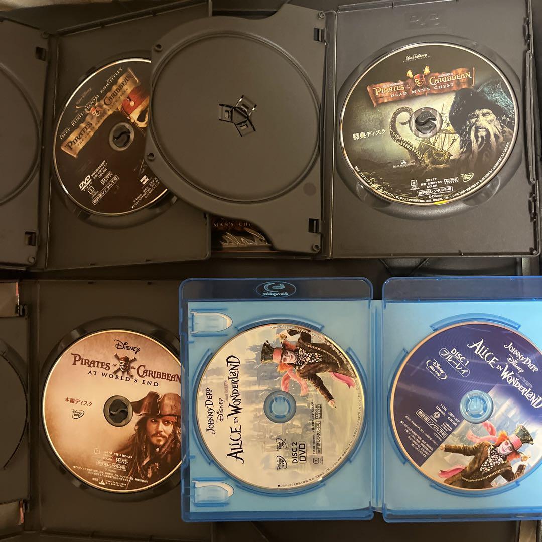 全てディズニー　DVD、Blu-ray 23巻セット　まとめ売り　動作未確認品
