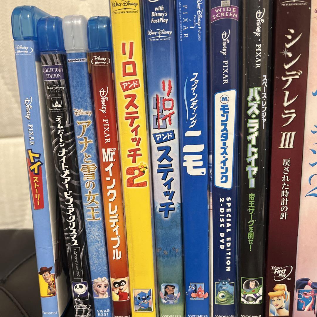 全てディズニー　DVD、Blu-ray 23巻セット　まとめ売り　動作未確認品