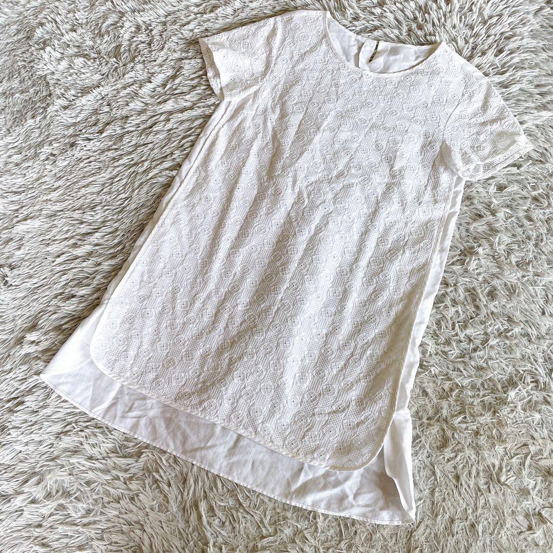 SCAPA スキャパ カットワーク 刺繍デザイン コットン・リネン