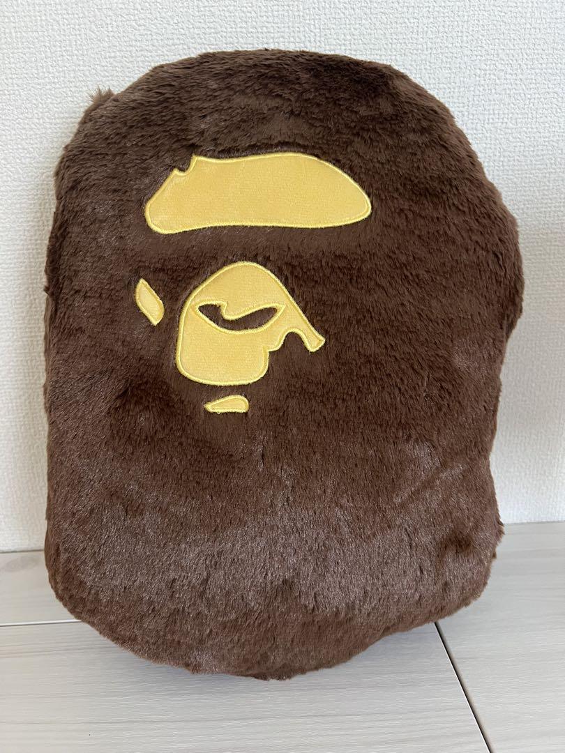 A BATHING APE HEAD CUSHION クッションエイプ ベイプ