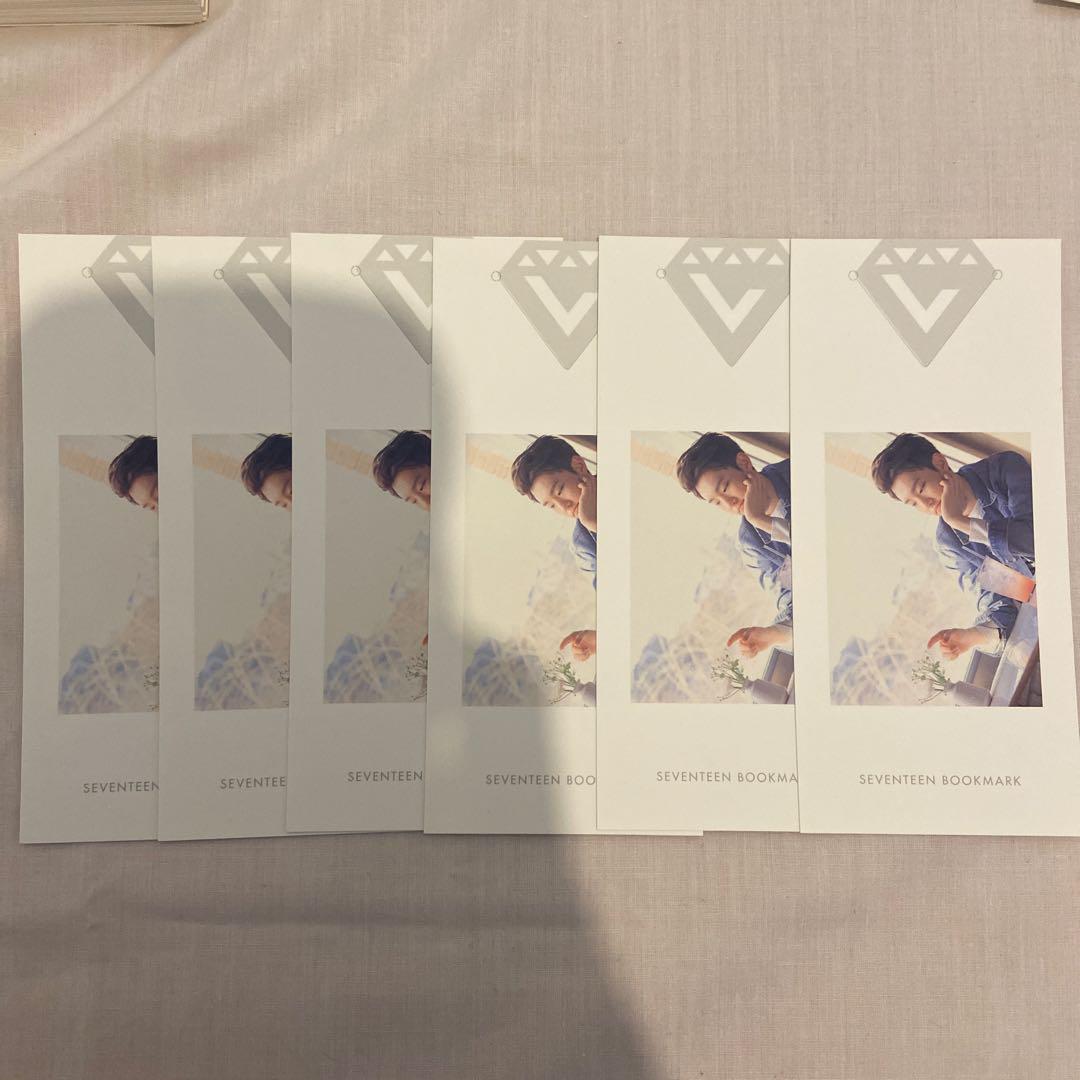 SEVENTEEN ヘンガレ しおり ブックマーク セット SEVENTEEN ヘンガレ しおり ブックマーク セット
