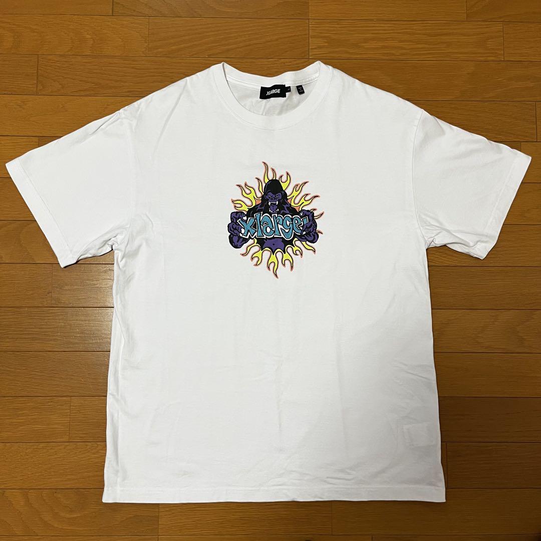 ［新品、未使用］XLARGE 白Ｔシャツ　Lサイズ