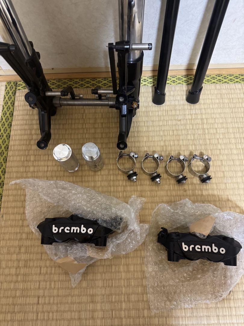 ハーレー　FXR ダブルディスク化キット　ブレンボキャリパーなど ハーレー FXR ダブルディスク化キット ブレンボキャリパーなど