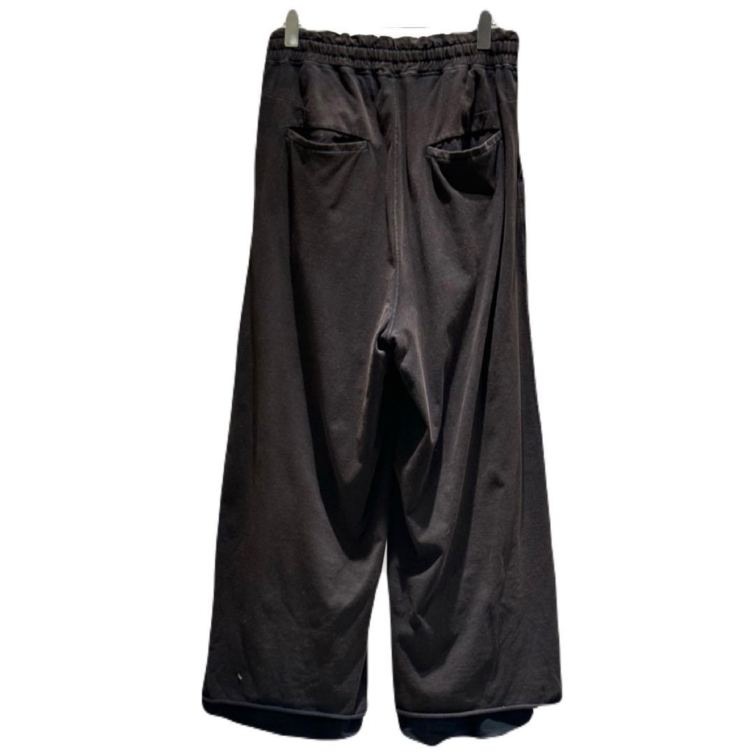 【ANCELLM】FADEDDRAPE WIDE EASY CUT SLACKS 【ANCELLM】FADEDDRAPE WIDE EASY CUT SLACKS
