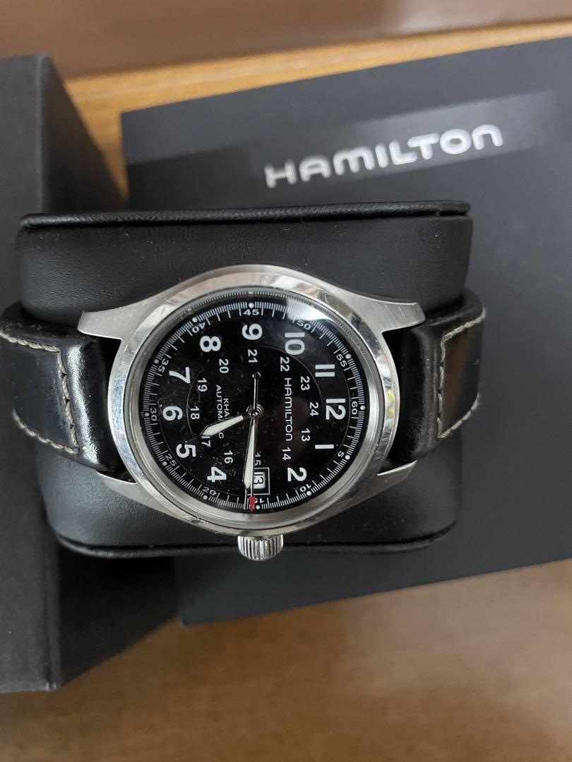 Hamilton Khaki Automatic ブラック