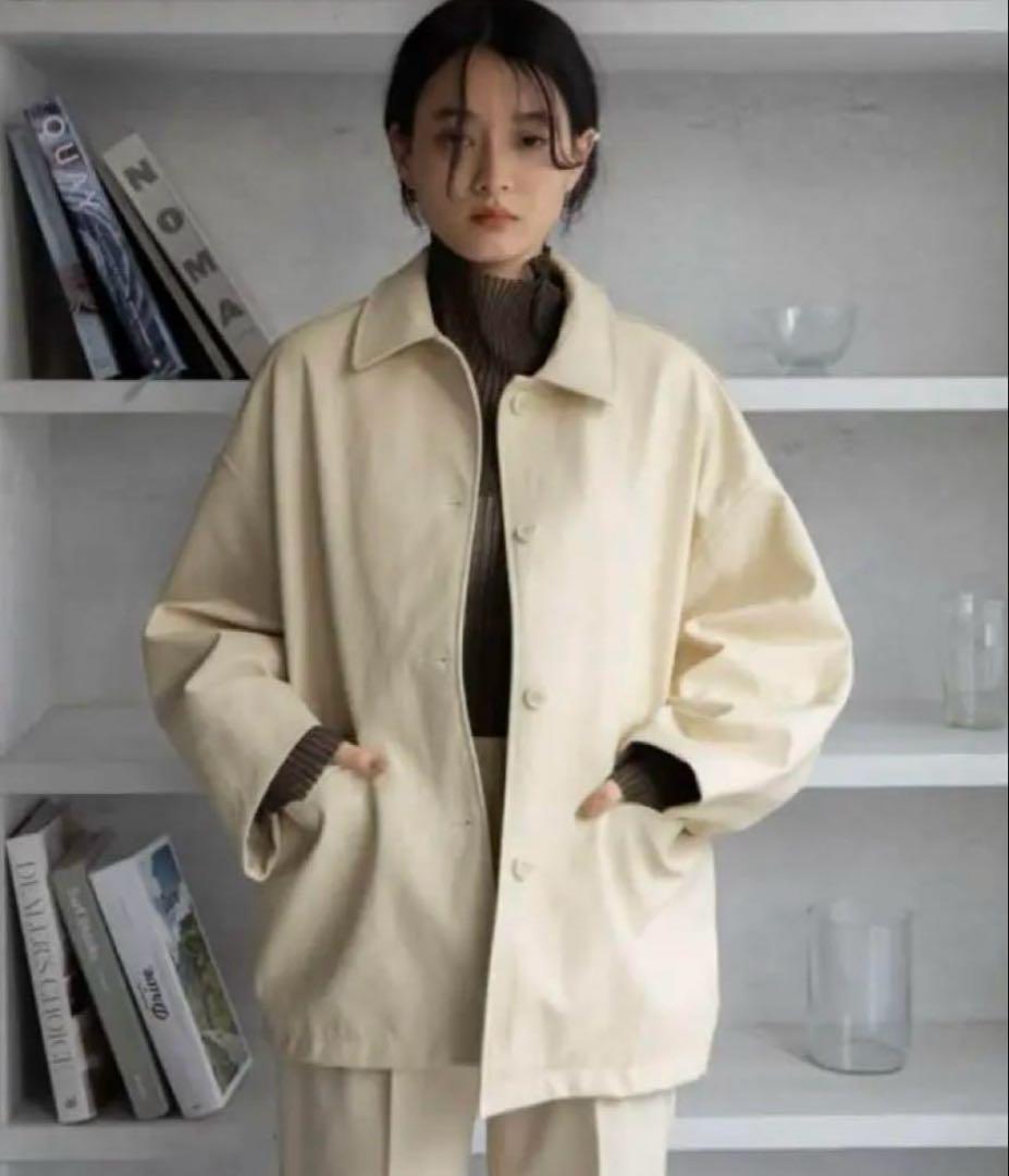 nokcha original】eco leather over jacket - メルカリ