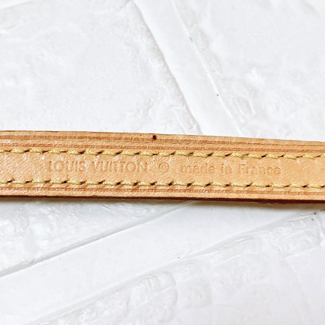ヴィトン Vuitton レザー ヌメ革 ショルダーストラップ ベルトON304