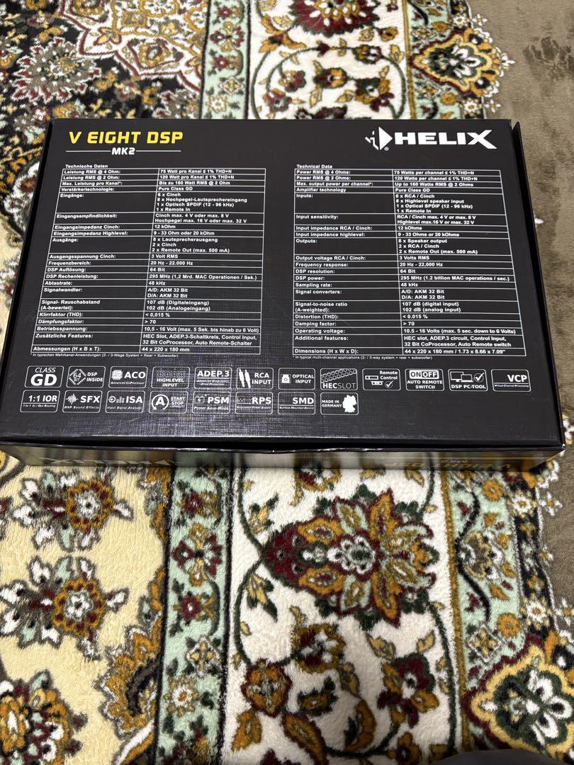 カーオーディオ HELIX V EIGHT DSP Mk2