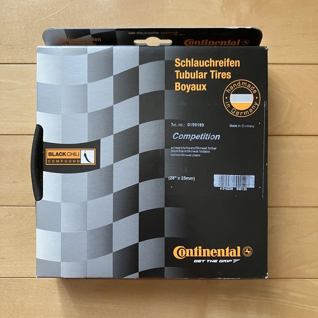 continental competition チューブラータイヤ 2本セット