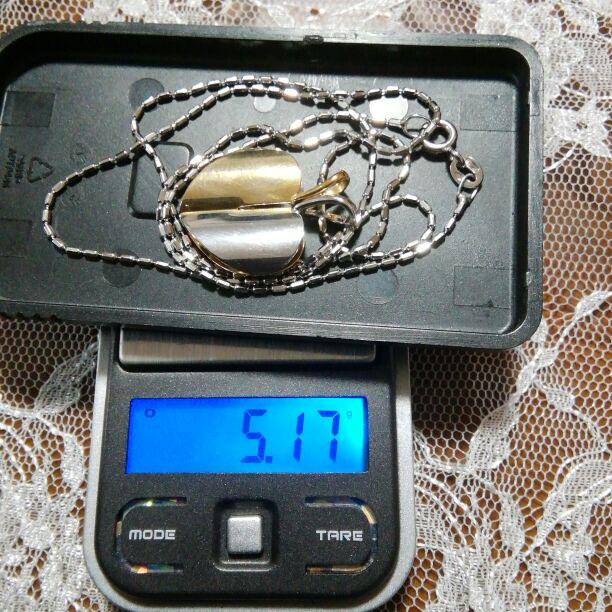 最終sale価格♥ウノアエレK18WG&K18(750)☆コンビハートネックレス UNOAERRE/ウノアエレコラボ K18 ロープ ハート ネックレス 通販