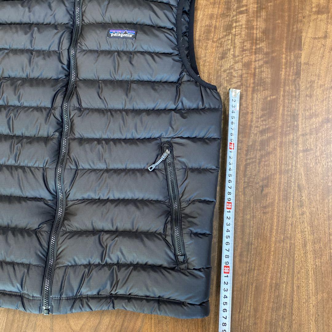 patagonia ブラック ダウンベスト M