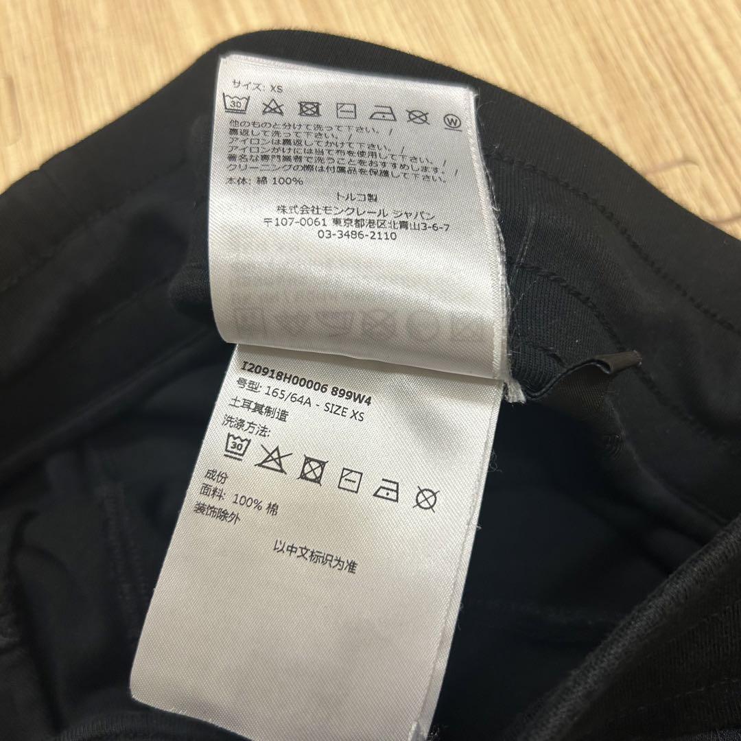 レア】【23年式】MONCLER モンクレールラバーワッペンハーフ