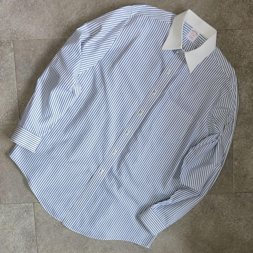 【BrooksBrothers】ブルックスブラザーズ クレリックストライプシャツ