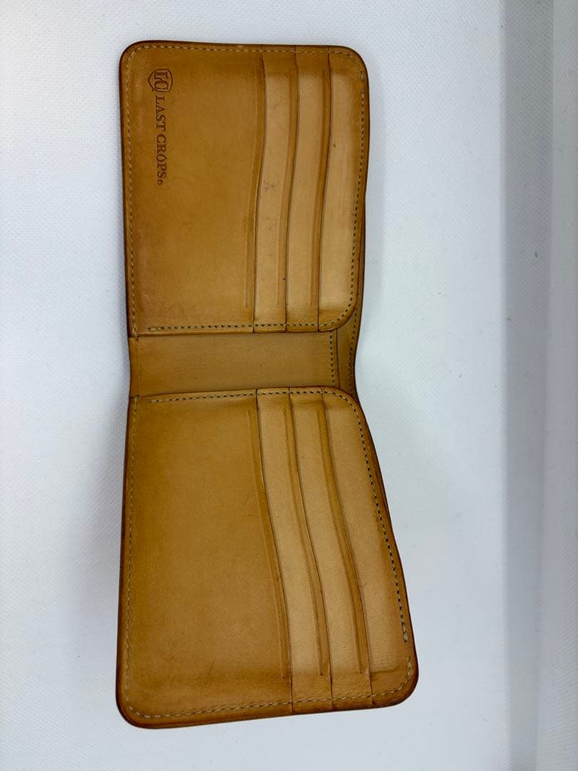 LAST CROPS ラストクロップス　二つ折り財布 ブラウン　フリッカー2