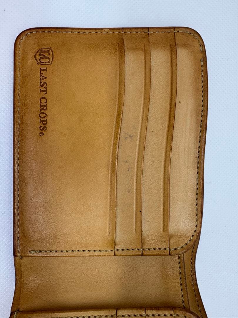 LAST CROPS ラストクロップス　二つ折り財布 ブラウン　フリッカー2